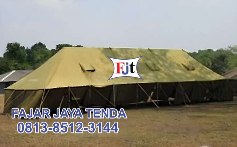 Fajar Jaya Tenda : Tempat Jual Tenda Pleton Standar Militer Berkualitas Tinggi