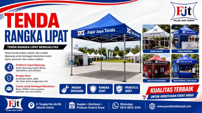 Tenda Rangka Lipat