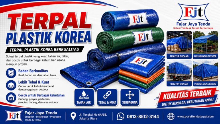 Terpal Plastik Korea
